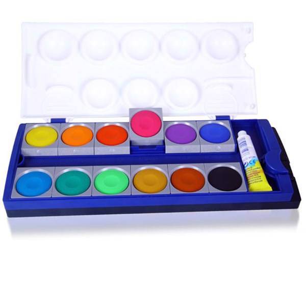 آبرنگ پلیکان کد 720854، Pelikan 12 Colors 720854 Watercolor