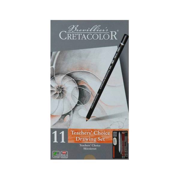 ست طراحی مبتدی کرتاکالر مدل 40032، Cretacolor 40032 Teachers Choice Drawing Set