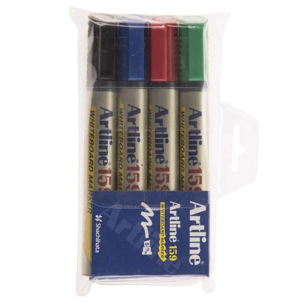 ماژیک وایت برد 4 رنگ آرت لاین کد 159، Artline 159 4 Color Whiteboard Marker