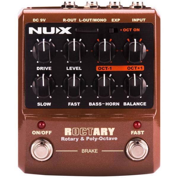 پدال افکت گیتار ان یو ایکس مدل Roctary Force، NUX Roctary Force Pedal Effect For Guitar