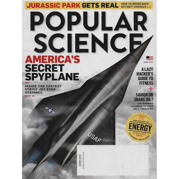 مجله پاپیولار ساینس - ژوئن 2015، Popular Science Magazine - June 2015