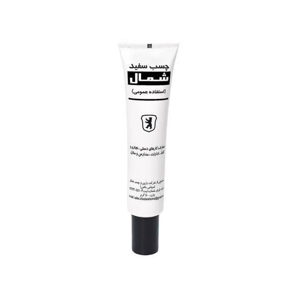 چسب سفید شمال مدل نازل چشمی 50 گرمی، Shomal White Glue 50g