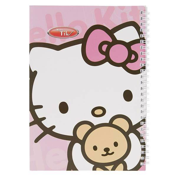 دفتر نقاشی کلیپس طرح هلو کیتی 2، Clips Hello Kitty Design 2 Painting Notebook