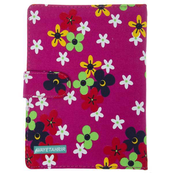 دفتر یادداشت آوای تحریر طرح گل، Avayetahrir Flower Notebook