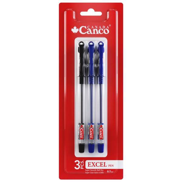 خودکار کنکو مدل Excel بسته 3 عددی، Canco Excel Pen Pack of 3