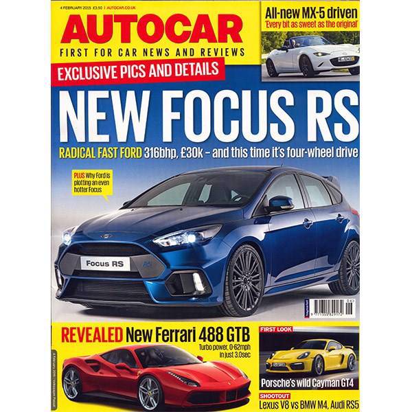 مجله اتوکار - چهارم فوریه 2015، Autocar Magazine - 4 February 2015