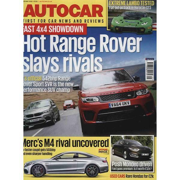 مجله اتوکار - بیستم می 2015، Autocar Magazine - 20 May 2015