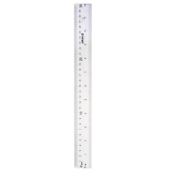 خط کش 30 سانتی متری آریا کد 8021 - بسته 4 عددی، Arya 30cm Ruler Code 8021 - Pack of 4