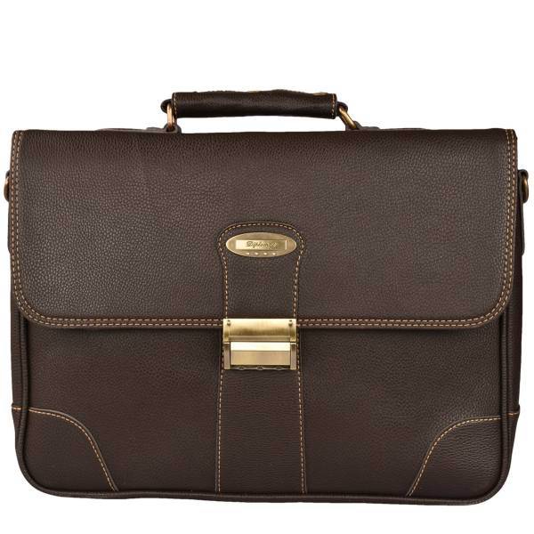 کیف اداری چرم صنعتی پارینه مدل P173-15، Parine P173-15 Leather Briefcase