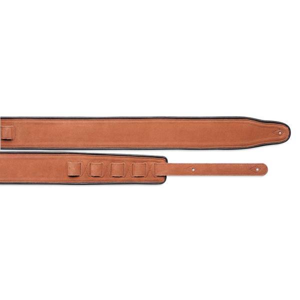 بند گیتار استگ مدلSLPL51 LBRN/BK، Stagg SLPL51 Guitar Strap LBRN/BK