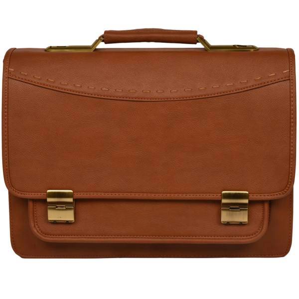 کیف اداری چرم صنعتی پارینه مدل P167-1، Parine P167-1 Leather Briefcase