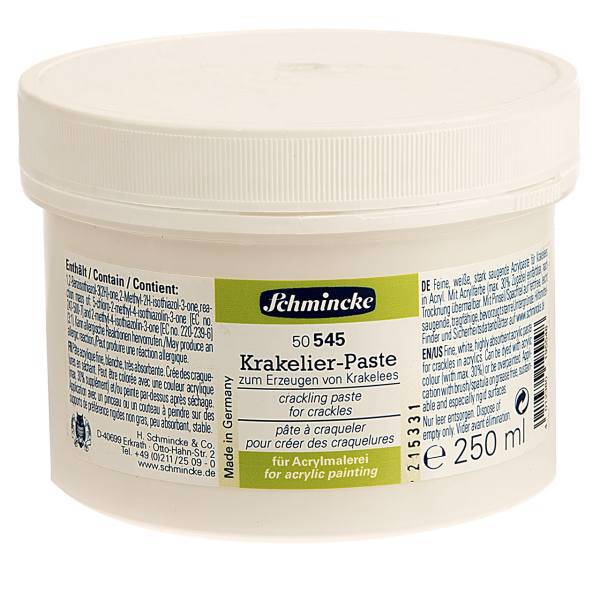 خمیر ترک اشمینک کد 50545 حجم 250 میلی لیتر، Schmincke 50545 Crackling Paste 250ml