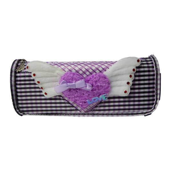 جامدادی طرح قلب پرنده کد 2239، 2239 Flying Heart Pencil Case