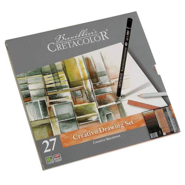 ست طراحی کریتیو کرتاکالر مدل 40031، Cretacolor 40031 Creativo Drawing Set