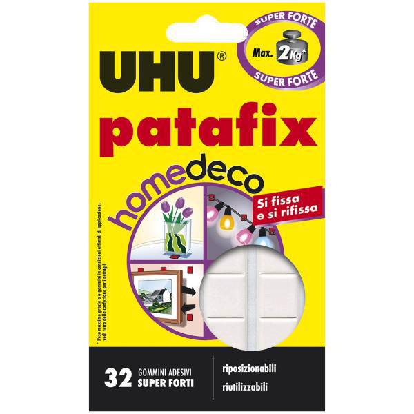 چسب خمیری اوهو مدل Patafix Homedeco - بسته 32 عددی، Uhu Patafix Homedeco Glue Pads