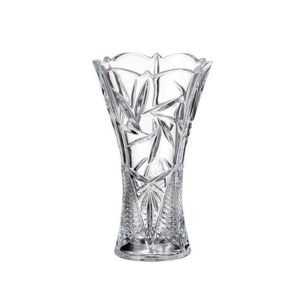 گلدان کریستالی بوهمیا مدل PinWheel سایز متوسط، Bohemia PinWheel Crystal Flower Pot Size Medium