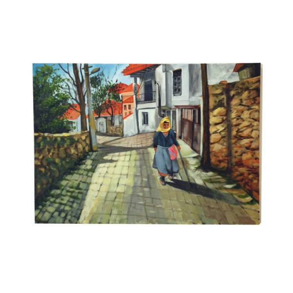 تابلو نقاشی گالری آلاپریما طرح بهاری دیگر مدل AS20، Alla prima AS20 Original Acrylic on Canvas