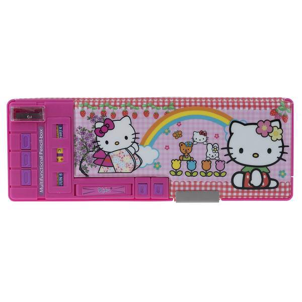 جامدادی مکانیکی مدل Hello Kitty - با تقویم، Hello Kitty Mechanical Pencil Case - with Calandar