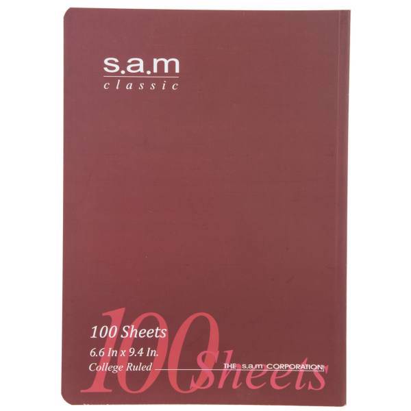 دفتر مشق سم طرح ساده، Sam Simple Design Homework Notebook