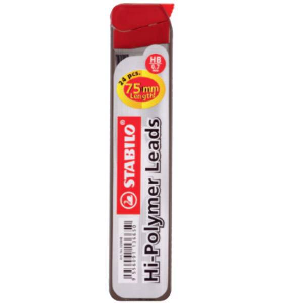 نوک مداد نوکی 0.7 میلی متری استابیلو مدل Hi-Polymer، Stabilo Hi-Polymer 0.7mm Mechanical Pencil Lead