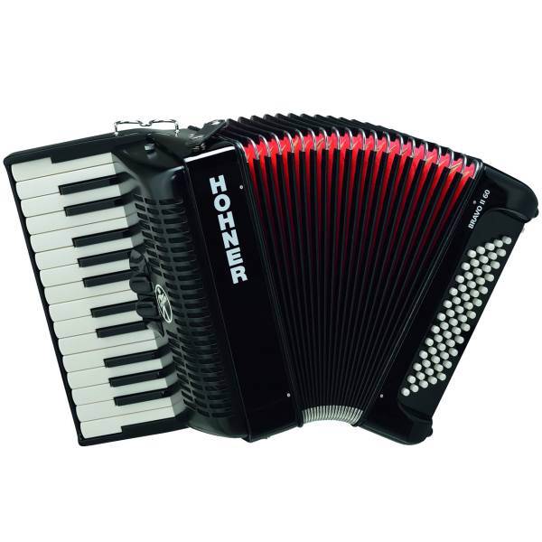 آکاردئون هوهنر مدل Bravo II 60، Hohner Bravo II 60 Accordion