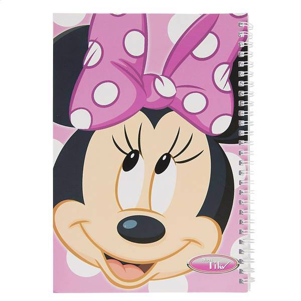 دفتر نقاشی کلیپس طرح مینی موس، Clips Minnie Mouse Design Painting Notebook