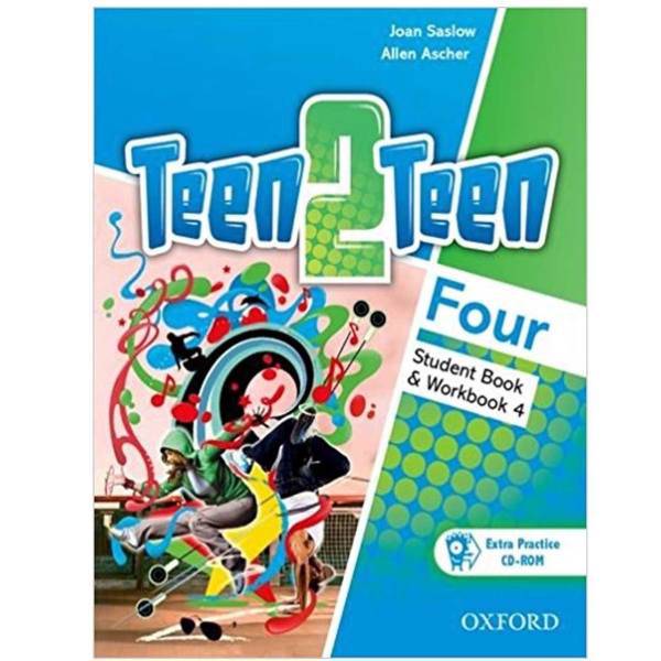 کتاب زبان TEEN 2 TEEN LEVEL4 نشر پندارقلم، TEEN 2 TEEN LEVEL4 SB WB DVD