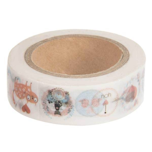 چسب فانتزی کاغذی مدل A90، A90 Decorative Paper Tape