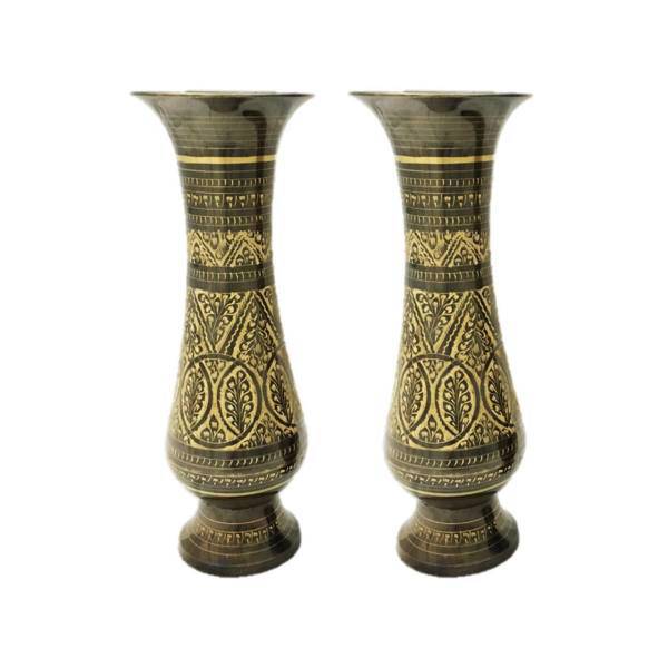 گلدان برنزی جام هنر کد 5162 مجموعه دو عددی، jamehonar 5162 Brass Pot