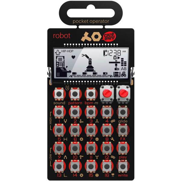 سینتی سایزر جیبی آنالوگ تین ایج انجینیرینگ مدل PO28، Teenage Engineering PO28 Analog Pocket Synthesizer