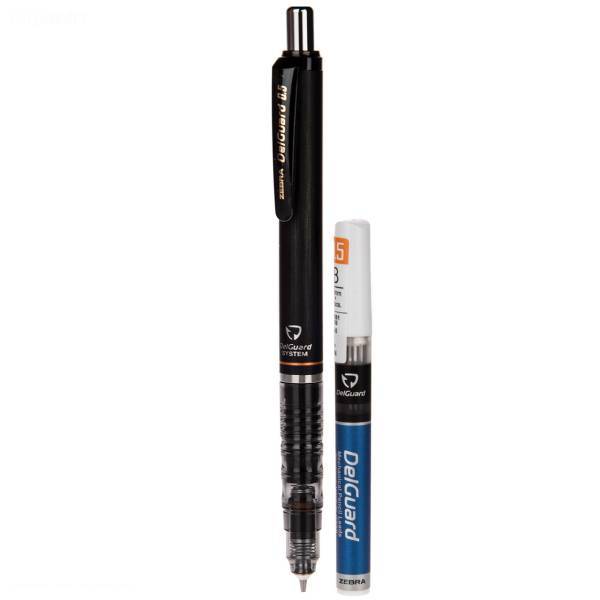 مداد نوکی 0.5 میلی متری زبرا مدل Delguard به همراه نوک 0.5 میلی متری، Zebra Delguard 0.5mm Mechanical Pencil With 0.5m Lead