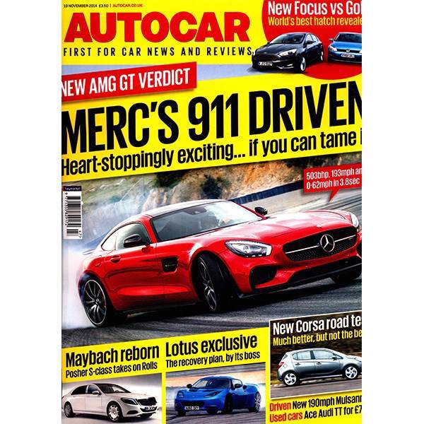 مجله اتوکار - نوزدهم نوامبر 2014، Autocar Magazine - 19 November 2014