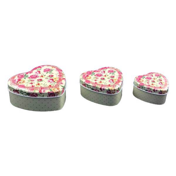 جعبه هدیه فلزی آرمان لند مدل AL-91 مجموعه 3 عددی، ArmanLand AL-91 Metal Gift Box 3 Pcs Set