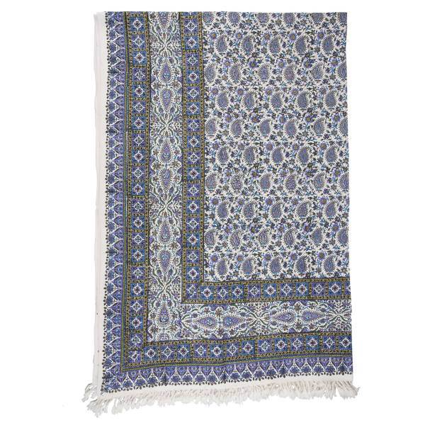 سفره قلمکار ممتاز اثر عطریان طرح 8 سایز 135 × 200 سانتی متر