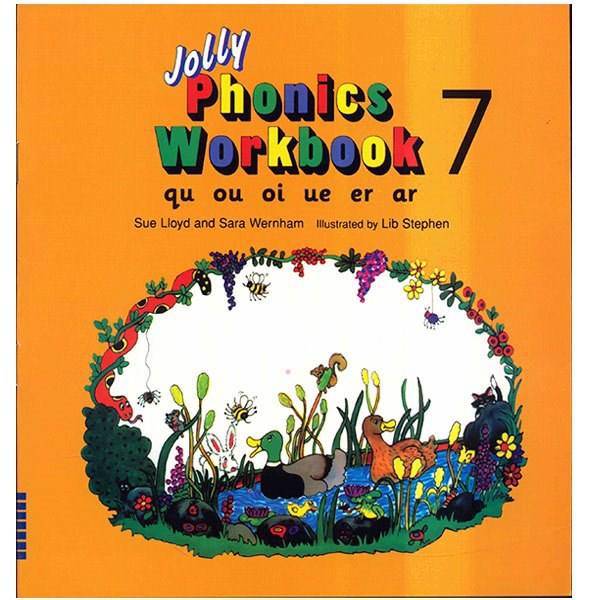 کتاب زبان Jolly Phonics Workbook 7