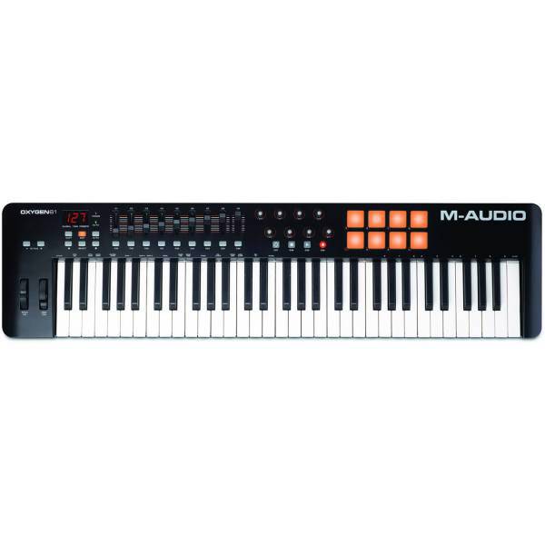 کیبورد میدی کنترلر ام-آدیو مدل Oxygen 61 IV، M-Audio Oxygen 61 IV Midi Controller Keyboard