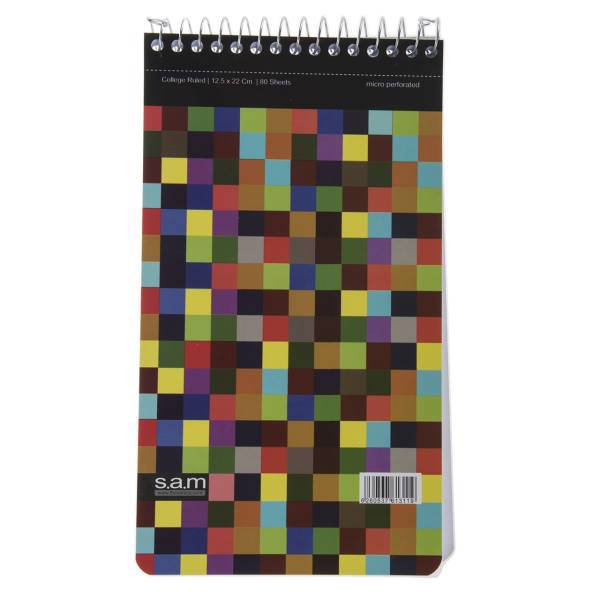 دفتر یادداشت سم مدل شطرنجی، Sam Square Design Notebook