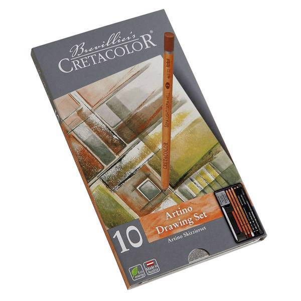 ست طراحی کرتاکالر مدل 40020، Cretacolor 40020 Artino Drawing Set