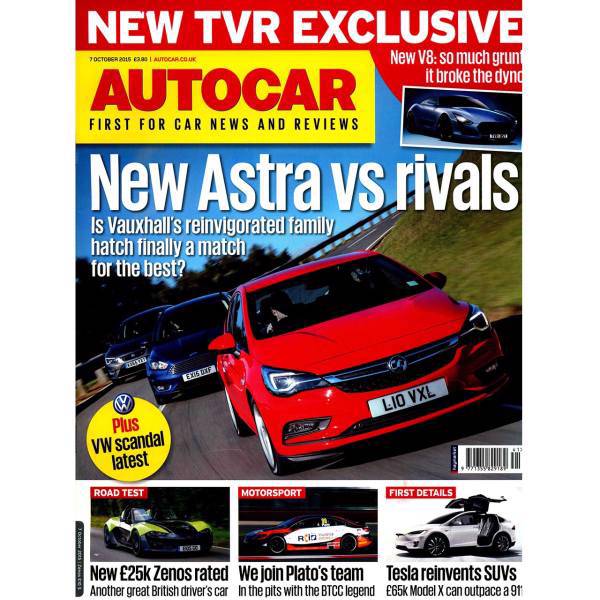 مجله اتوکار - هفتم اکتبر 2015، Autocar Magazine - 7 October 2015