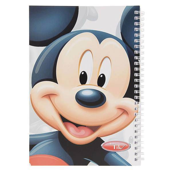 دفتر مشق کلیپس طرح میکی موس، Clips Mickey Mouse Design Homework Notebook