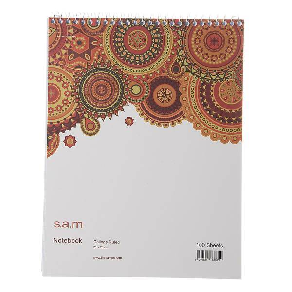 دفتر مشق سم طرح سنتی، Sam Traditional Design Homework Notebook