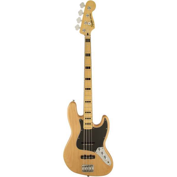 گیتار باس فندر مدل Squier Vintage Modified Jazz Bass 70S MN Natural، Fender Squier Vintage Modified Jazz Bass 70S MN Natural Bass Guitar