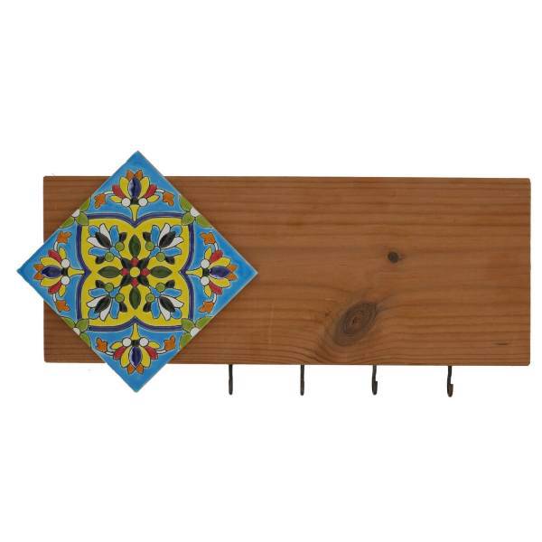 جاکلیدی گالری مانا طرح کاشی مدل 001، MANA Gallery 001 Key Holder