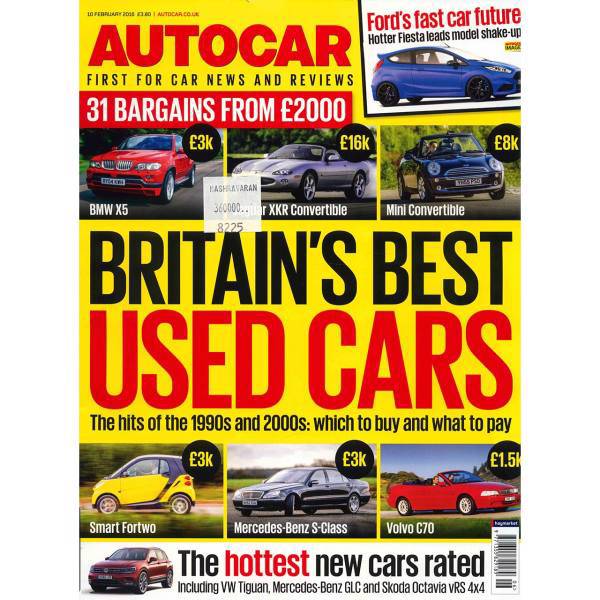 مجله اتوکار - دهم فوریه 2016، Autocar Magazine - 10 February 2016