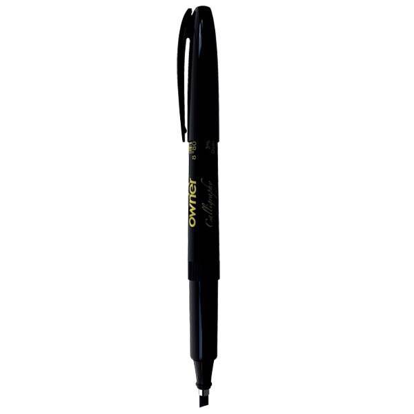 ماژیک خوش نویسی اونر با قطر نوشتاری 3 میلی متر، Owner 3mm Black Calligraphy Marker