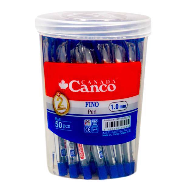 خودکار کنکو مدل FINO بسته 50 عددی، Canco FINO Pen Pack Of 50