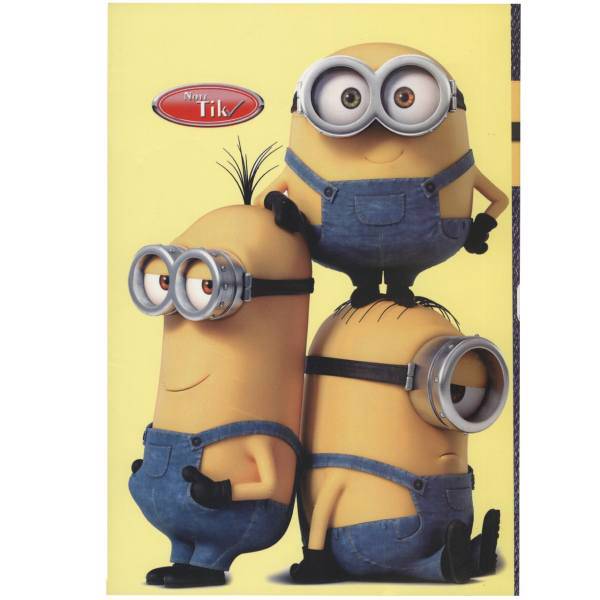 دفتر نقاشی کلیپس طرح مینیون 1، Clips Minion Design 1 Painting Notebook