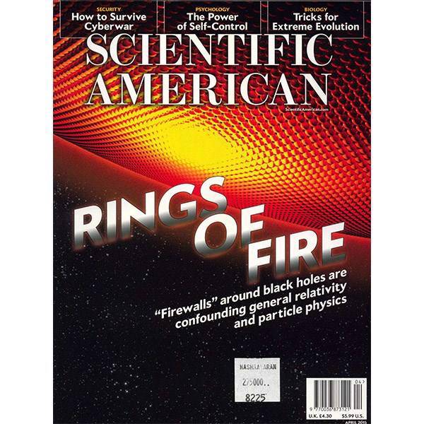 مجله ساینتیفیک امریکن - آوریل 2015، Scientific American Magazine - April 2015