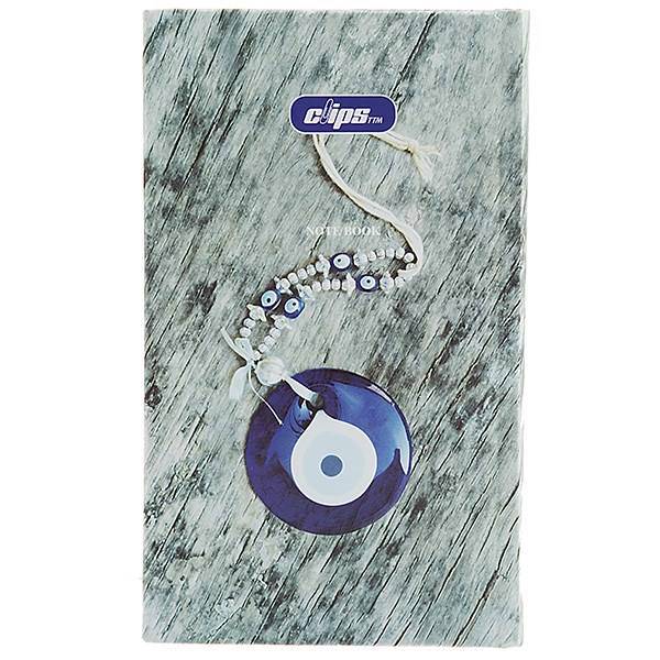 دفتر یادداشت 100 برگ کلیپس مدل چشم قربونی، Clips 100 Sheets Cheshm Ghorbooni Design Soft Cover