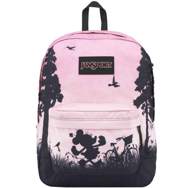 کوله پشتی جان اسپرت مدل Disney Super Cute Minnie، Jansport Disney Super Cute Minnie Backpack